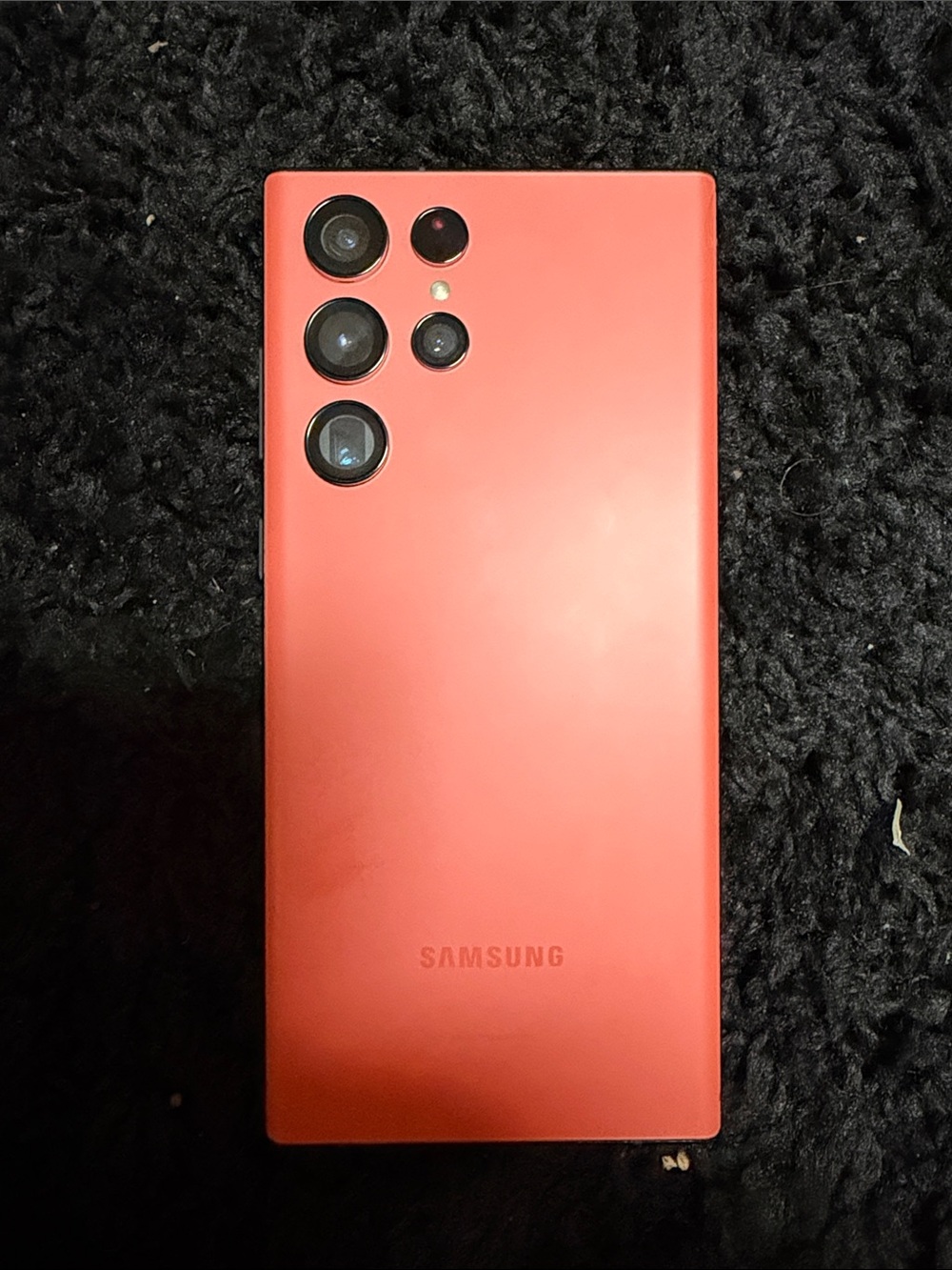 Samsung Coral Red Camera-Heavy Smartphone